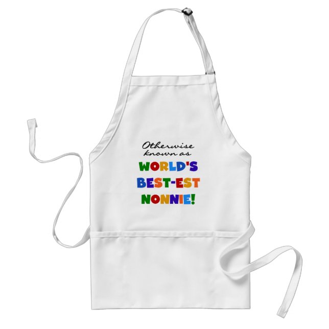 Otherwise Known as Best-est Nonnie Gifts Adult Apron (Front)