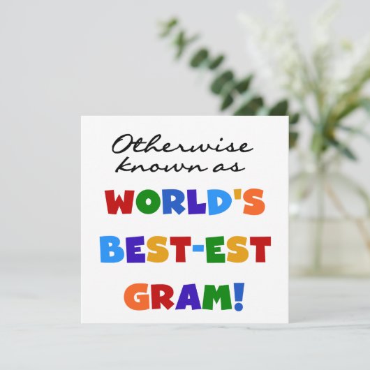Otherwise Known as World's Best-est Gram Gifts (Standing Front)