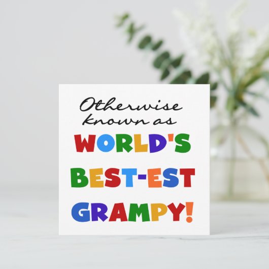 Otherwise Known as World's Best-est Grampy Gifts (Standing Front)