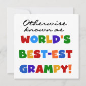 Otherwise Known as World's Best-est Grampy Gifts (Front)