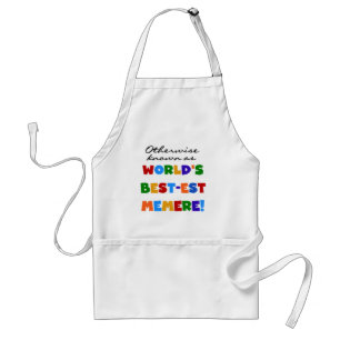 Otherwise Known as World's Best-est Memere Apron