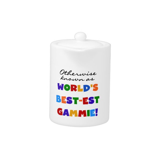 Otherwise Known Best-est Gammie Gifts Teapot (Front)