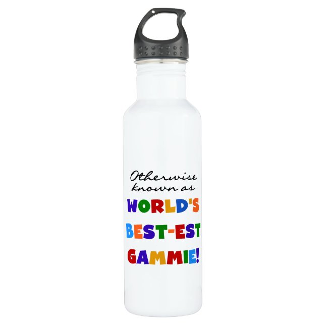 Otherwise Known Best-est Gammie Stainless Steel Water Bottle (Front)