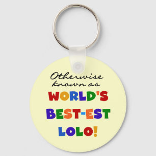 Otherwise Known Best-est Lolo T-shirts and Gifts Keychain
