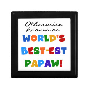 Otherwise Known Best-est Papaw T-shirts and Gifts Jewelry Box
