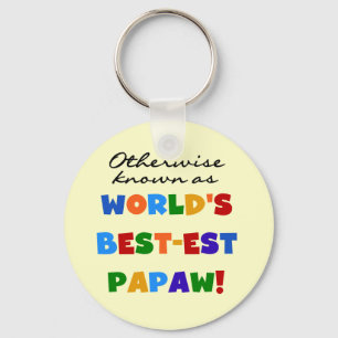 Otherwise Known Best-est Papaw T-shirts and Gifts Keychain