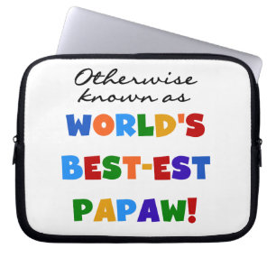 Otherwise Known Best-est Papaw T-shirts and Gifts Laptop Sleeve