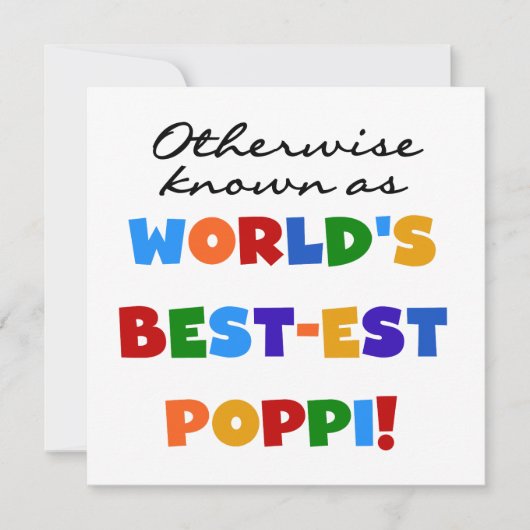 Otherwise Known Best-est Poppi T-shirts and Gifts (Front)