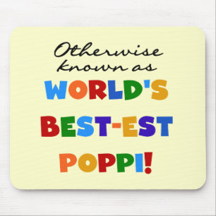 Otherwise Known Best-est Poppi T-shirts and Gifts Mouse Pad