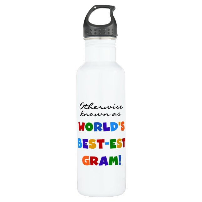 Otherwise Known World's Best-est Gram Water Bottle (Front)