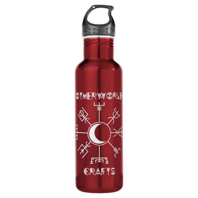 Otherworld Crafts Merch Stainless Steel Water Bottle (Front)