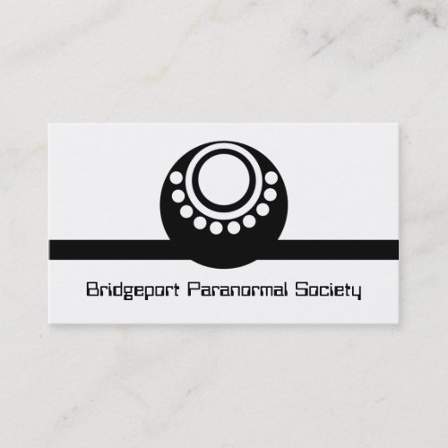 Otherworldly Business Card, Black