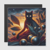 Otherworldly Cat Made of Stars: Surreal Artwork (Front/Back)