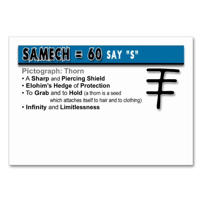 Otiot Flash Cards: 15 of 22 (Back)