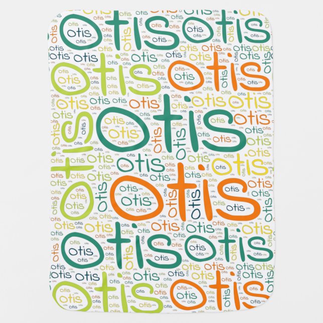 Otis Baby Blanket (Front)
