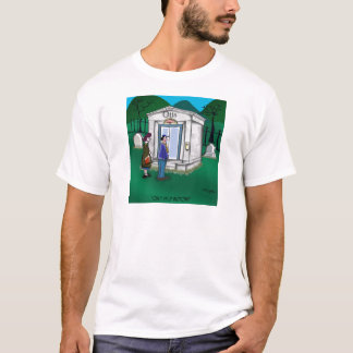 Otis Elevator Mausoleum Only has an Up Button T-Shirt