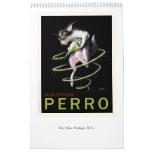Otis New Vintage Clalendar / 2012 Calendar