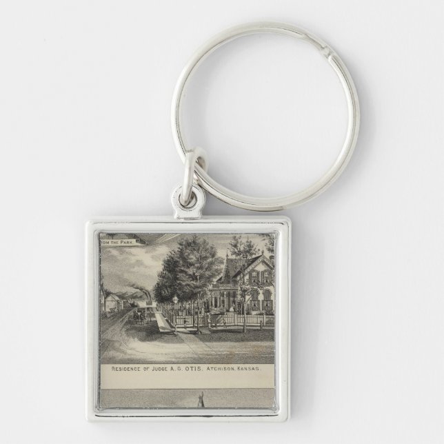 Otis Price Villa, Kansas Keychain (Front)