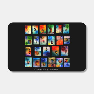 Otiyot - Mystical Hebrew Letters Match Boxes