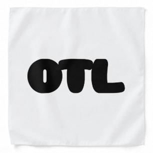 OTL Emoticon ~ Korean Slang Bandana