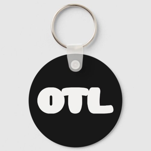 OTL Emoticon  Korean Slang Keychain
