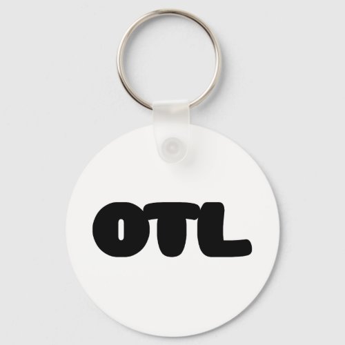 OTL Emoticon  Korean Slang Keychain