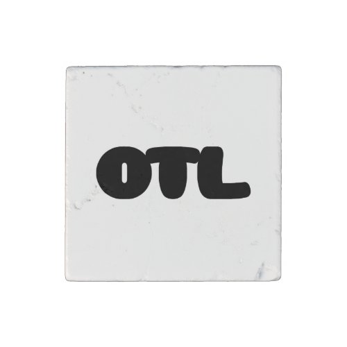 OTL Emoticon  Korean Slang Stone Magnet