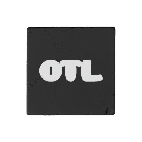 OTL Emoticon  Korean Slang Stone Magnet