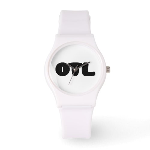 OTL Emoticon  Korean Slang Watch