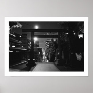 Otoko-zaka, Yushima Tenjin: Tokyo Poster