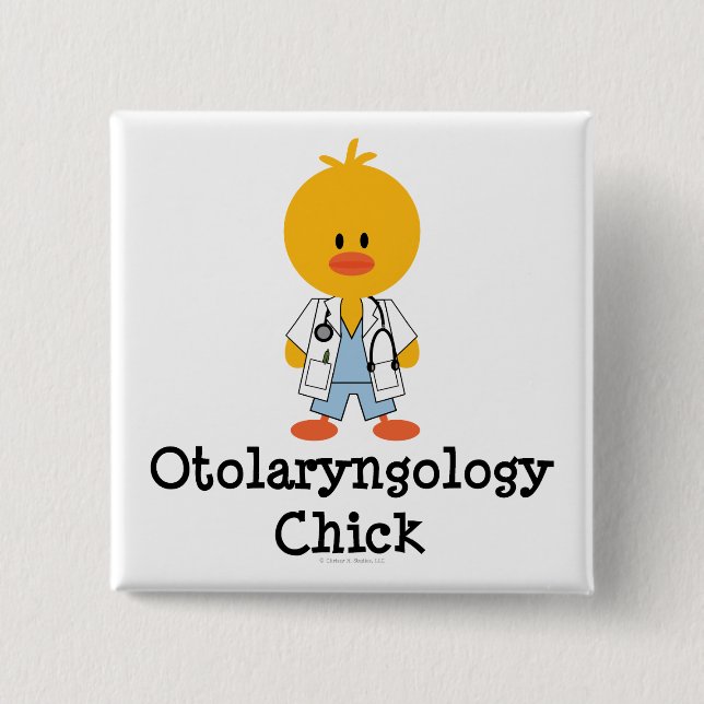 Otolaryngology Chick Button (Front)