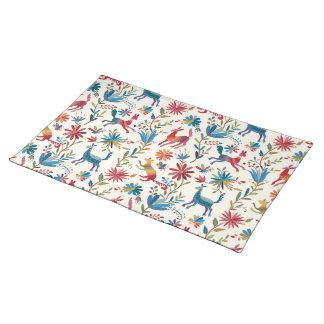 Otomi Inspired Design Cloth Placemat