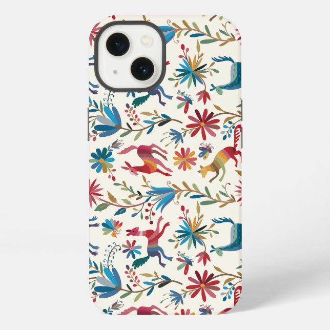 Otomi Inspired Design Iphone Case (Back)