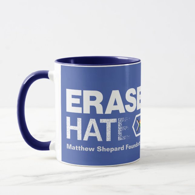 OTP Matthew Shepard Foundation Hate Crimes 11 OZ Mug (Left)
