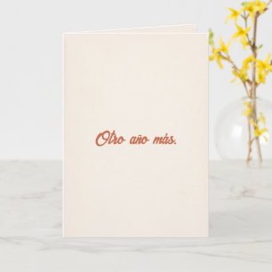 Otro Año Más   Papi Hija Card