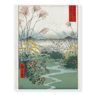 Otsuki fields in Kai Province Temporary Tattoos