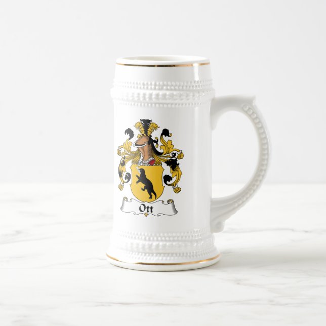 Ott Family Crest Beer Stein (Right)