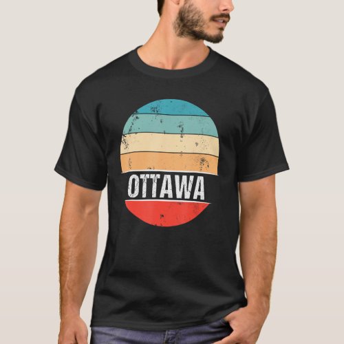 Ottawa Canada City Trip T_Shirt