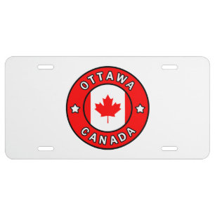 Ottawa Canada License Plate