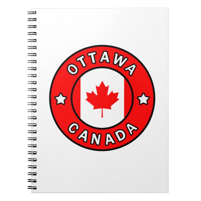 Ottawa Canada Notebook (Front)