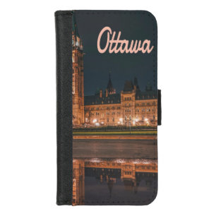 Ottawa Canada Ontario Parliament Hill iPhone 8/7 Wallet Case