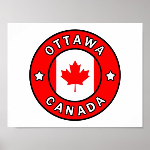 Ottawa Canada Poster