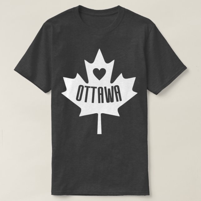Ottawa Canada T-Shirt (Design Front)