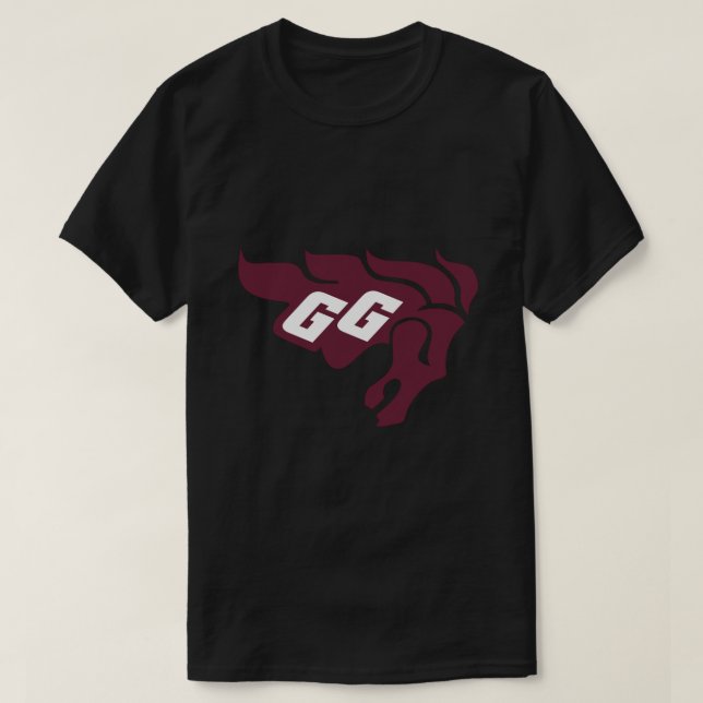Ottawa Geegees Sticker T-Shirt (Design Front)