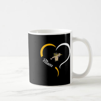 Ottawa-glandorf Titans Logo Half Heart Slogan Hs Coffee Mug