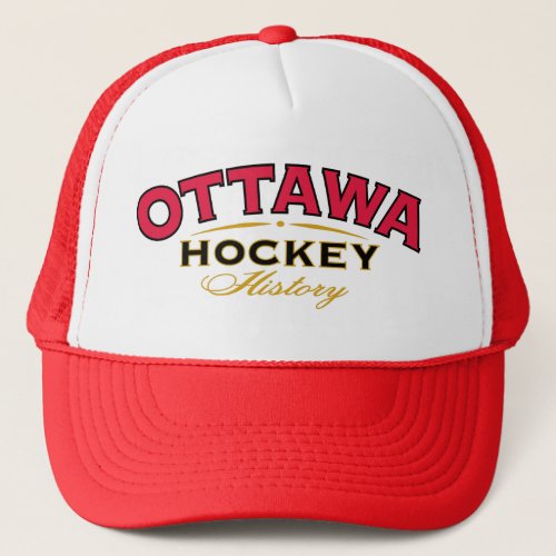 Ottawa Hockey History Trucker Hat