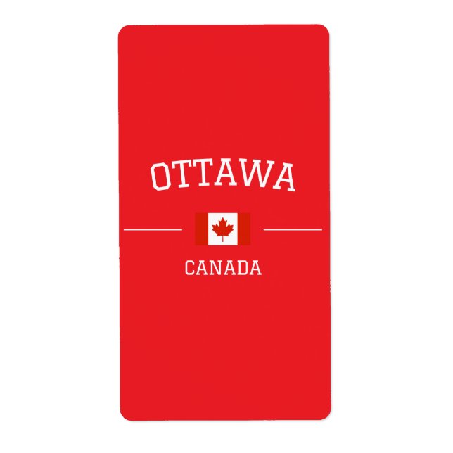 Ottawa Label (Front)