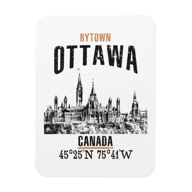 Ottawa Magnet (Vertical)
