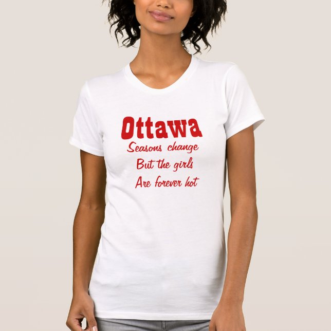 Ottawa Ontario, Canada T-Shirt (Front)
