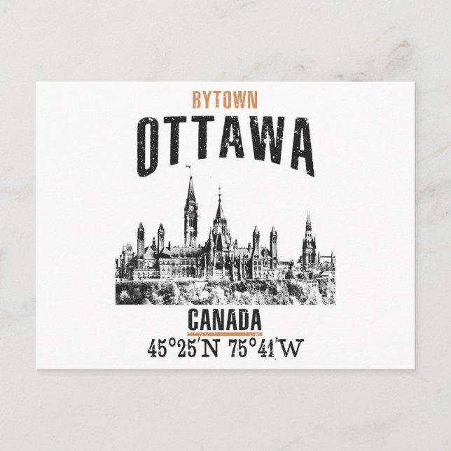 Ottawa Postcard (Front)